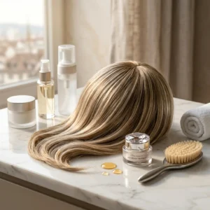 Premium Maintenance (Cleanse, Intense repair treatment, Smooth & Shiny Styling and Finish. Wear/ Check & Advice)